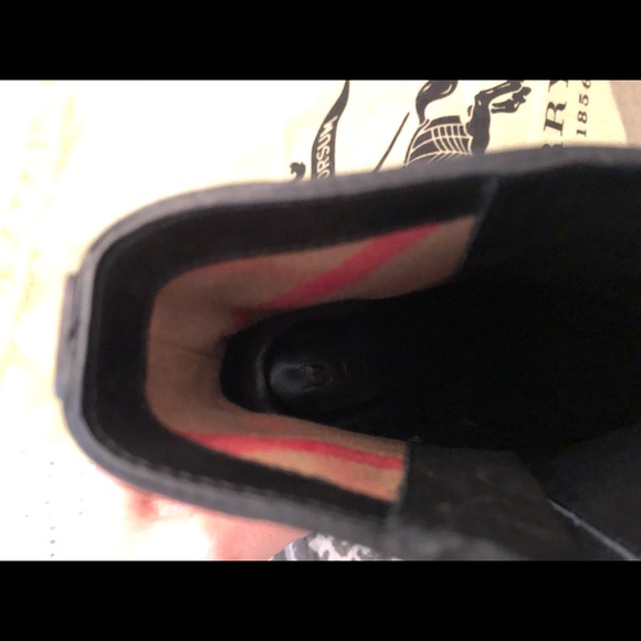 Michael Kors Distressed brown leather Wedge heel shearling lined booties. - Picture 8 of 13